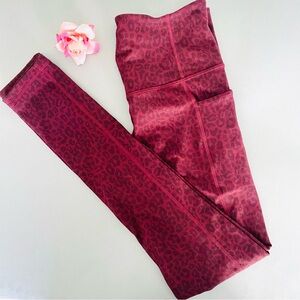 💕Everyday Yoga High-Waist Leopard Print Sports Leggings SZ M